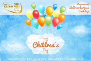 Alles Gute zum Internationalen Childrensday wünscht Elite Events GmbH
