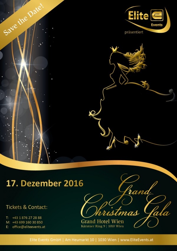 Grand Christmas Gala 2016 | Grand Hotel Vienna