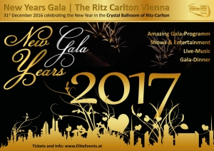 Save the Date: New Years Gala | Hotel &quot;The Ritz-Carlton&quot;